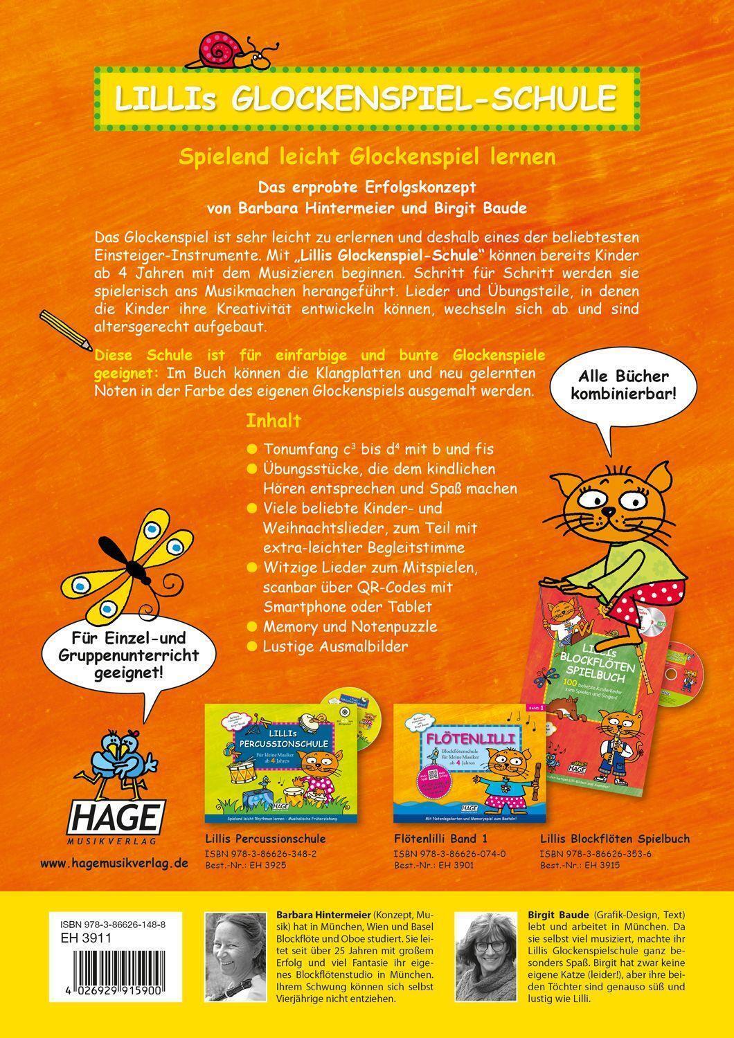Thumbnail - Lillis Glockenspiel-schule | Barbara Hintermeier (u. A.) | Taschenbuch