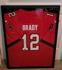 Tom Brady Hand Signed Autographed Red Tampa Bay Buccaneers Nike Jersey With COA
