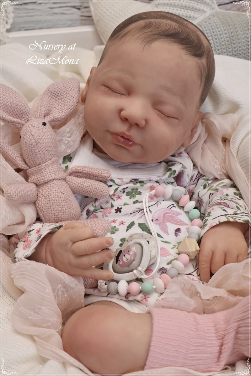 LENA❤️RebornDOLL Valentina by Elisa Marx, 19 inch, smells like a