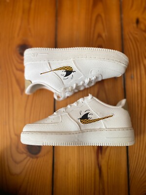 Nike Air Force 1 Sneaker - EU 38 - Weiß - sunclub - Patta - neu