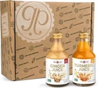 Pure Fiji Ginger and Turmeric Juice 8 Fl Oz Pack of 2 Wellness Shot Booster