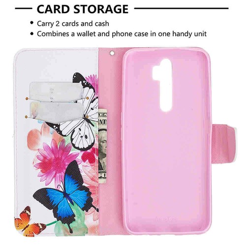 Funda protectora de cuero pintada abatible para OPPO A9 A5 2020 Find X2 Lite/Neo/Pro - Imagen 35 de 52
