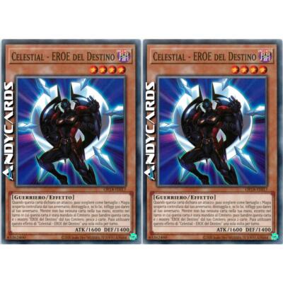 2x CELESTIAL - HELD DES SCHICKSALS   (Destiny Hero)   Common   OP18 IT017   Unl