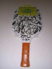 Sakar Floral Pickleball Paddle - Black Floral/Polka Dots