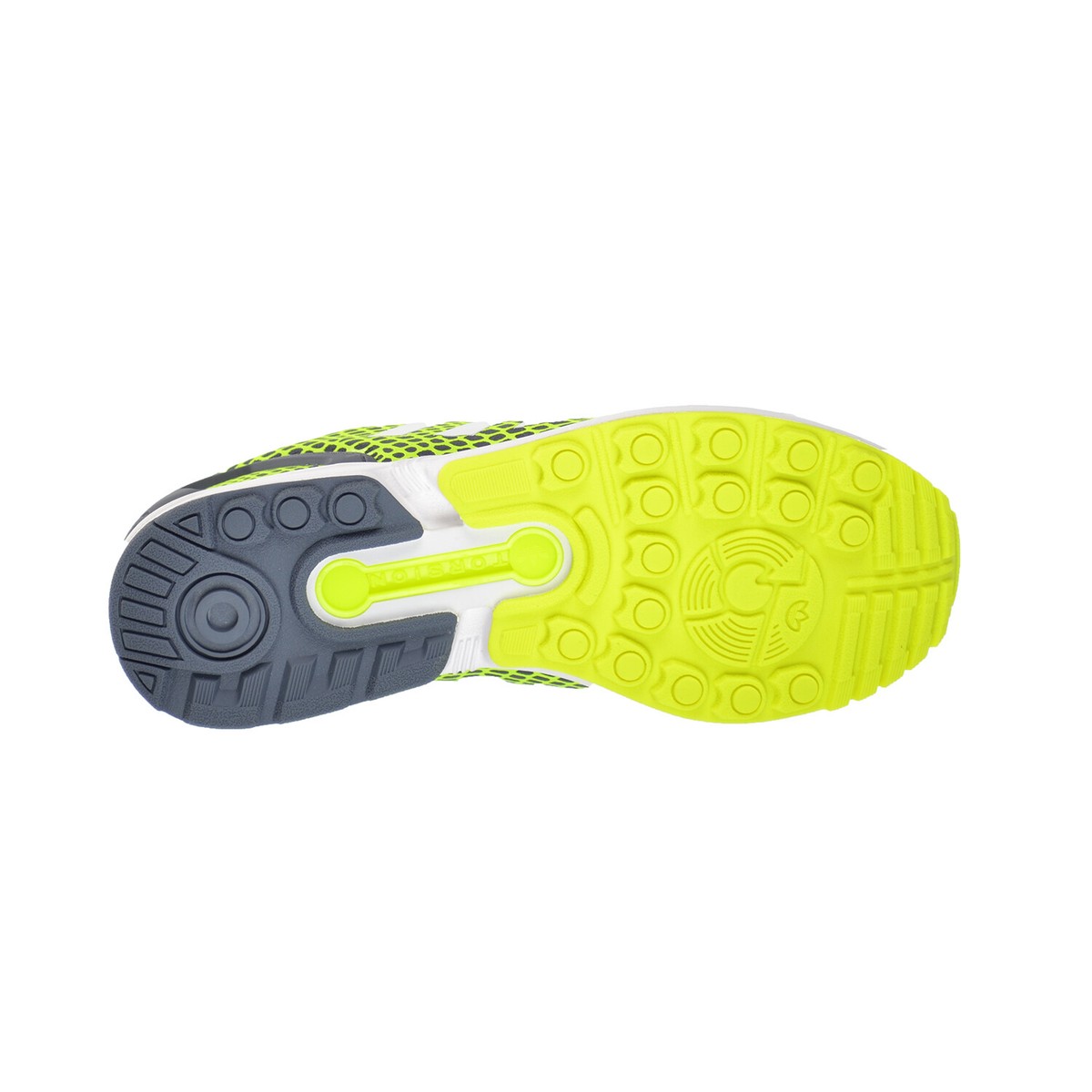 Adidas ZX Flux Techfit Mens Running shoes Yellow-White-Onix