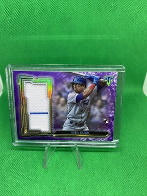 Robel Garcia 2020 Topps Triple Threads SP Rookie Jumbo Jersey RC #d /27 Cubs