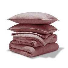 Comforter Set - Size - Ultra-Soft - Goose Down Queen 39 - Heathered Rosewood