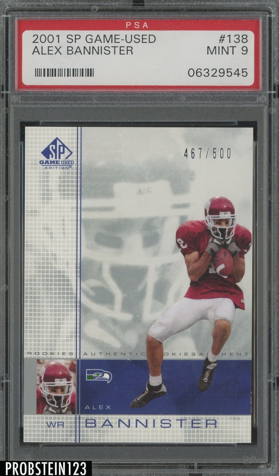 Alex Bannister SP Game Used SP Game-Used #138 Base