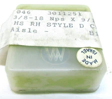 Vargus 3/8" NPS 9/16" D Chaser Set