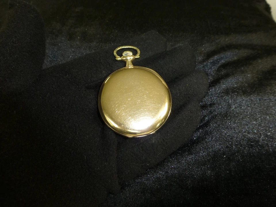 Antiguo Reloj Bolsillo E. Howard Boston Triple Bisagra Estuche Cara Abierta 17 Joyas Foto 3 de 4