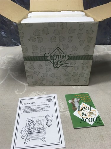 Charming Tails YOU DESERVE THE ROYAL TREATMENT Music Box Special Ed. Figurine - Picture 13 of 13
