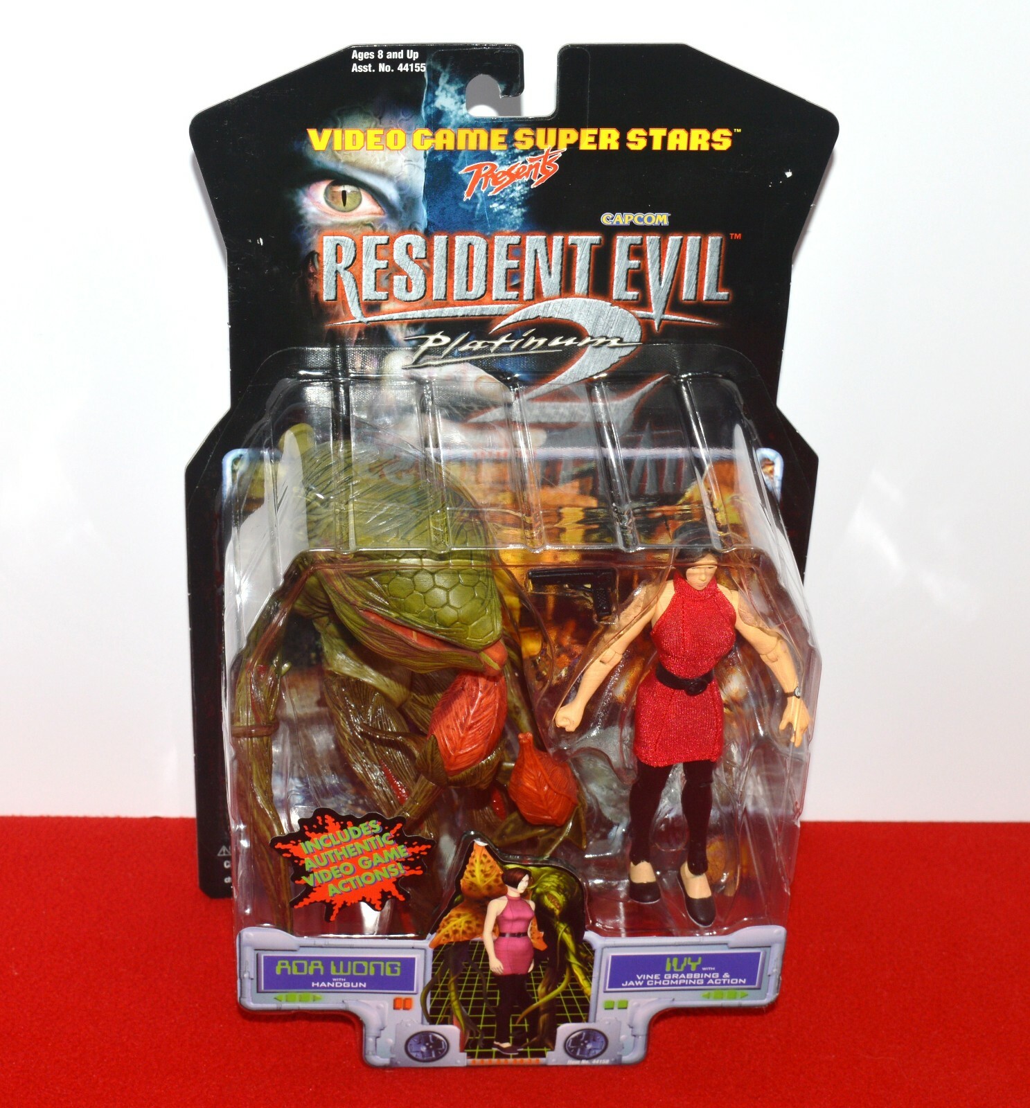 Details about Resident Evil 2 Platinum Ada Wong & Ivy Action Figure Set Capcom ToyBiz Sealed
