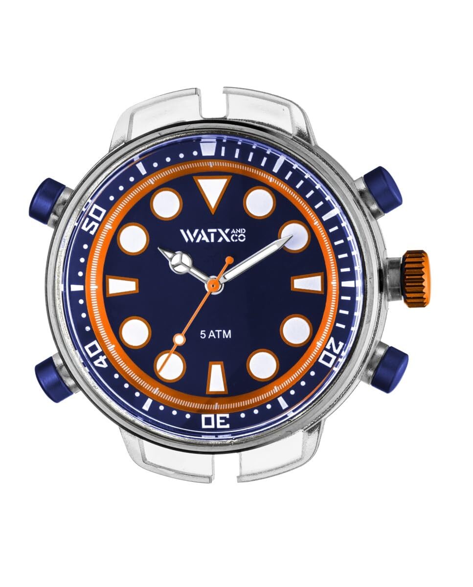 Watx Unisex-Adults Analog-Digital Automatic Watch with Metal Strap rwa5702