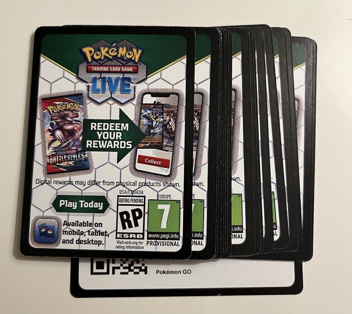 Pokemon GO - TCG Codes