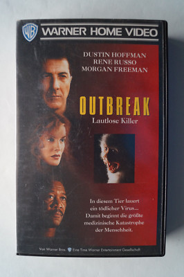 VHS / Outbreak / Dustin Hoffman und Morgan Freeman / VIDEO Kassette