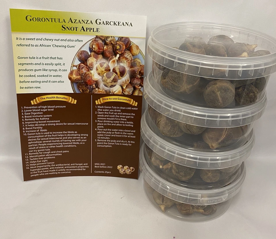 Azanza garckeana *GoronTula*Snot Apple (20 Fruits) Various Sizes Fresh - Image 3 of 4