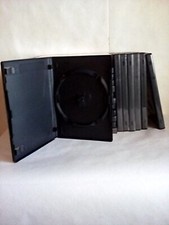 Lot of 20 EMPTY DVD cases - Black
