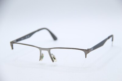 NEW RAY-BAN RB 6335 2855 GREY AUTHENTIC DESIGNER FRAMES EYEGLASSES