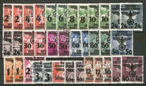 WWII German & Colonies Single Stamps