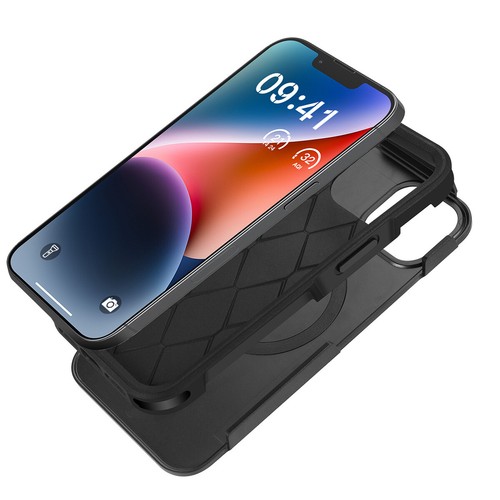 Fr iPhone 14 Pro Max/14 MagSafe Case Shockproof Heavy Duty Rugged Magnetic Cover - Picture 22 of 28