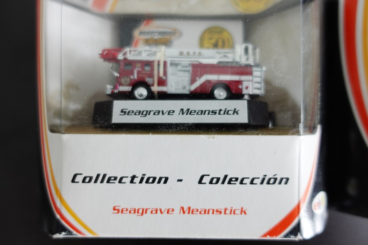 Matchbox Seagrave Meanstick Fire Engine Truck 50th Anniversary