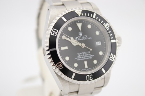 Rolex Sea-Dweller Swiss Made UNPOLISHED Stainless Steel 40mm Watch 16600 - Picture 5 of 13