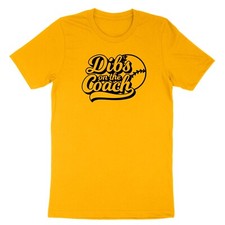Dibs On The Coach Baseball Shirt Funny Sports T-shirt Baseball Lover Game Day