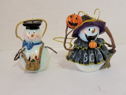 SNOWMAN COLLECTOR'S TREASURE - Snowman Ornament of the Month - Full Year - Picture 17 of 21