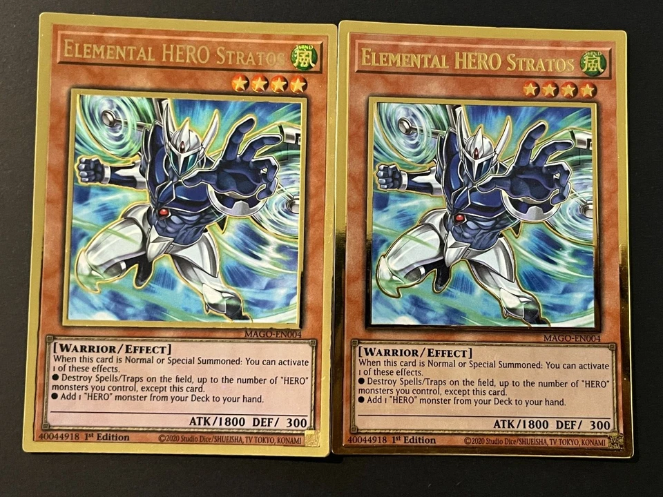 YUGIOH ELEMENTAL HERO DECK- STRATOS- PRISMA- VISION- MASKED- FUSION- TOURNAMENT - Image 2 of 4