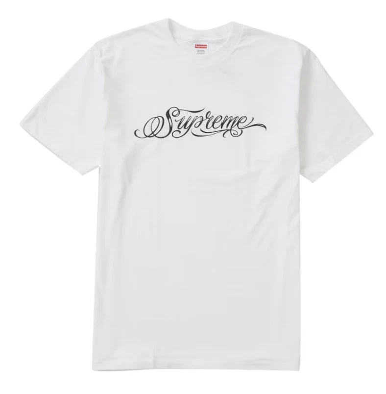 Tee shirt Supreme Script blanc FW24   Neuf et en main !