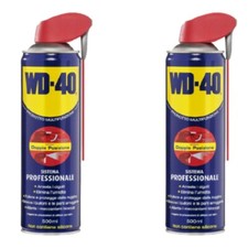 WD40 SVITOL PROFESSIONALE LUBRIFICANTE SPRAY MULTIUSO DOPPIA AZIONE 1L 2X500 ML