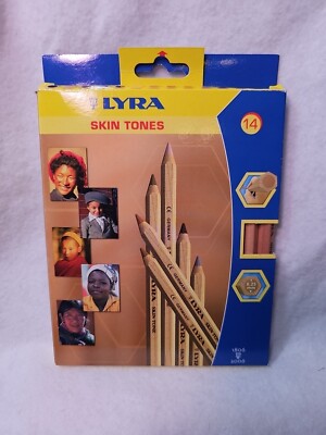 Lyra Colored Pencils 14 Skin Tone Set Made in Germany