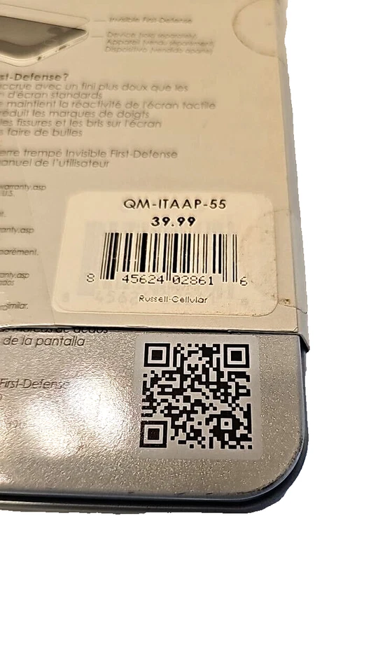 Qmadix First Defense Screen Protector Tempered Glass for Apple iPhone 6 6S Plus - Image 4 of 4