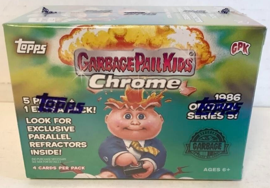 NEW 2022 Topps Garbage Pail Kids CHROME 5 Blaster Box 5th Series