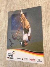 Original signierte Autogrammkarte Anna Dogonadze Trampolin SELTEN dream Team