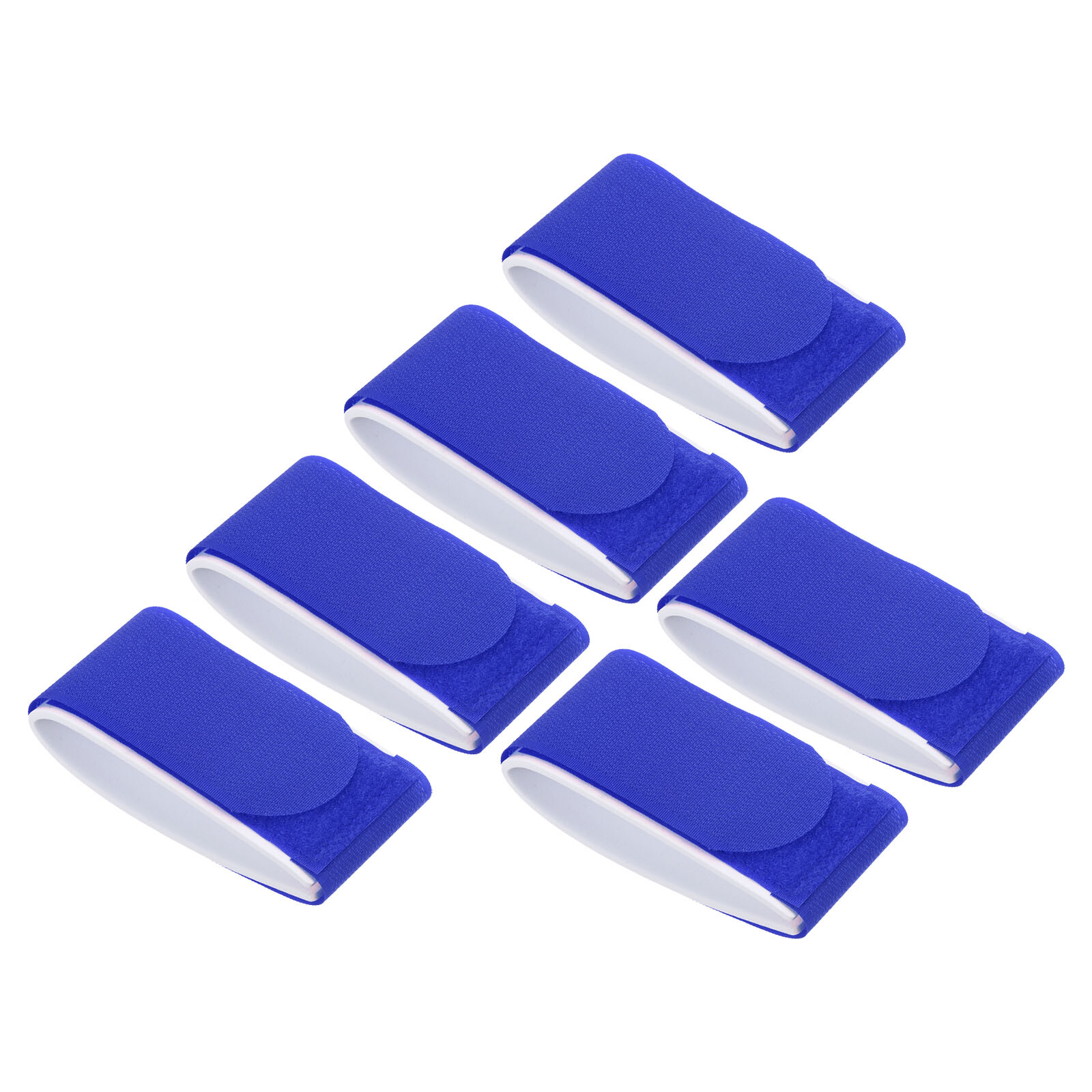 SALOMON Cinghia Porta Sci 45cmx5cm Confezione da 6 Cinghia per Scarponi da Snowboard Blu