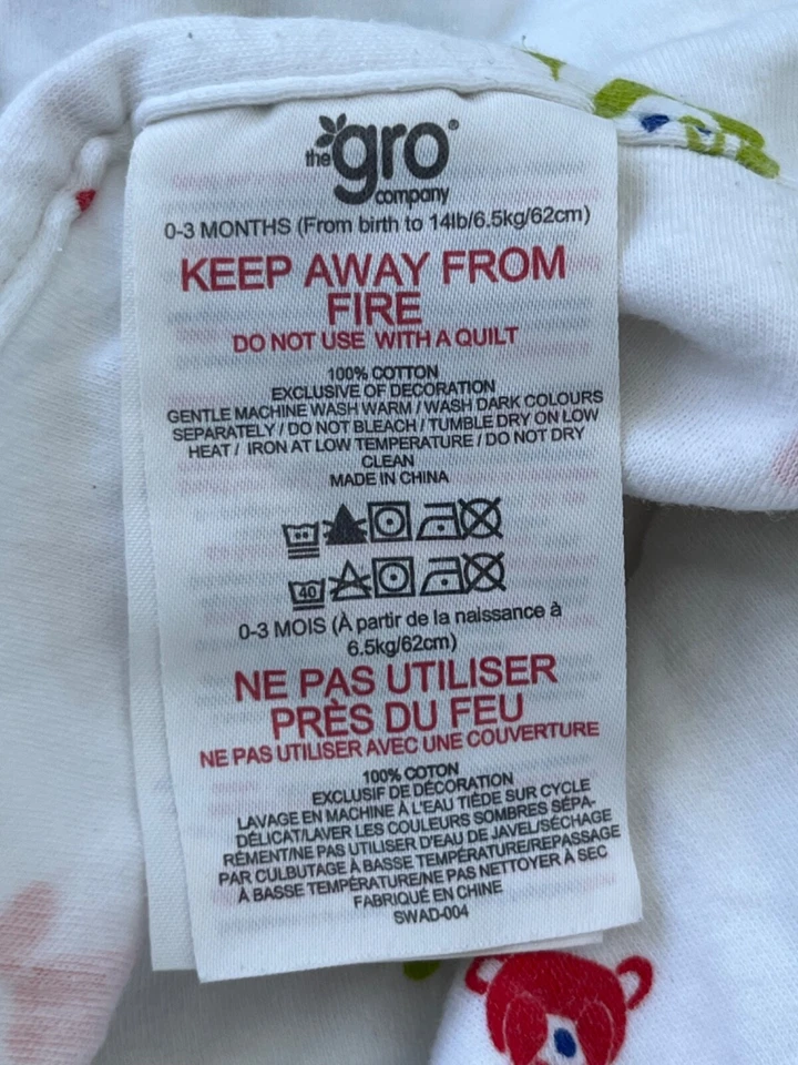 Manta Gro Company Bebé Niñas Rosa 0-3 Meses Foto 4 de 4