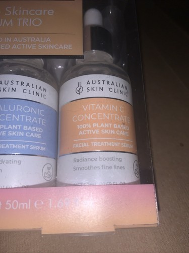 2x Of 3 Pack Australian Skin Clinic Active Skincare Trio 1.69 Fl Oz Serum Set - Picture 3 of 6