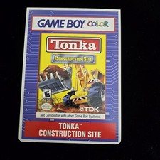 Tonka Construction Site Vidpro Display Card Nintendo Game Boy Color Toys R Us  image