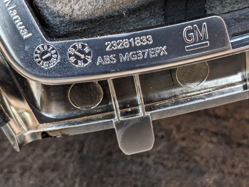 Camaro SS 2016-24 6 velocidades palanca de cambios bisel ajuste perilla de cambio bota ALCANTARA Foto 4 de 4