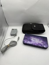 Nintendo 3DS XL Galaxy Edition Handheld System Purple, Tested Working