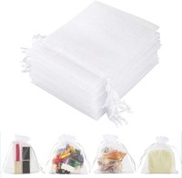 50 StüCk OrganzasäCkchen 10X15Cm, Geschenkbeutel Mit Kordelzug, Hochzeitsbeutel