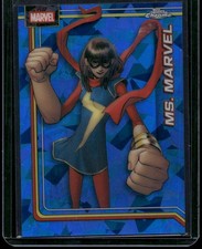 2026 Topps Chrome Marvel Comics Sapphire Edition #83 Ms. Marvel