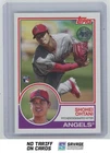 2018 Topps Update Series 1983 Rookie Shohei Ohtani #83-2 Los Angeles Angels
