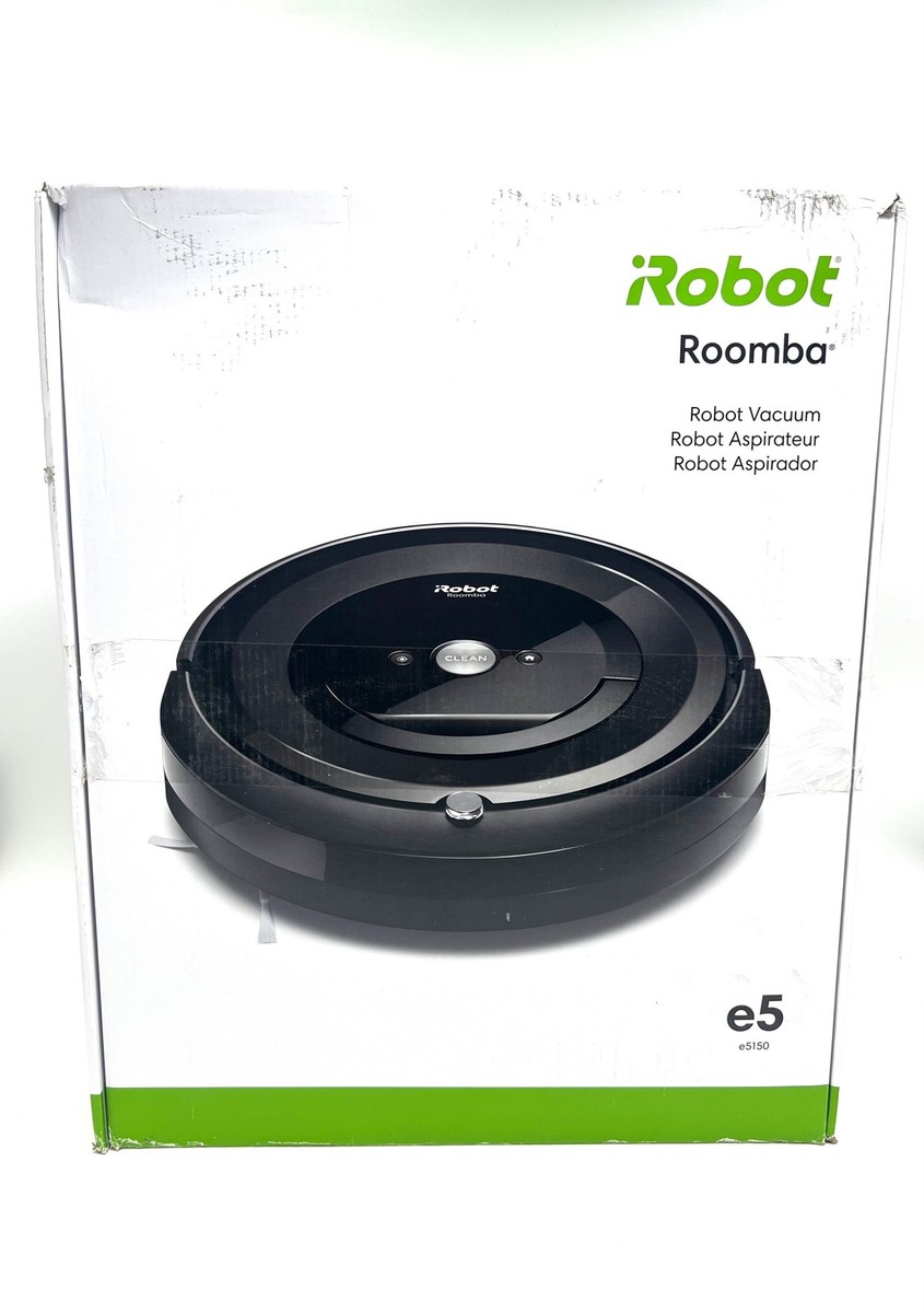 iRobot Roomba e5 (e5150) 黒 iRobot Roomba E5 5150 Robot Vacuum Wi-Fi Alexa Self-Charging