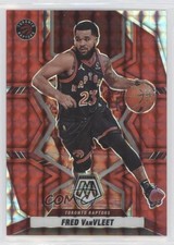 2021-22 Panini Mosaic Red Mosaic Prizm Fred VanVleet #67 0b3