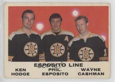1970-71 O-Pee-Chee Ken Hodge Phil Esposito Wayne Cashman #233 HOF 7ez