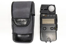 Minolta Flash Meter IV with Spherical Diffuser (Ambient/Flash) With Case