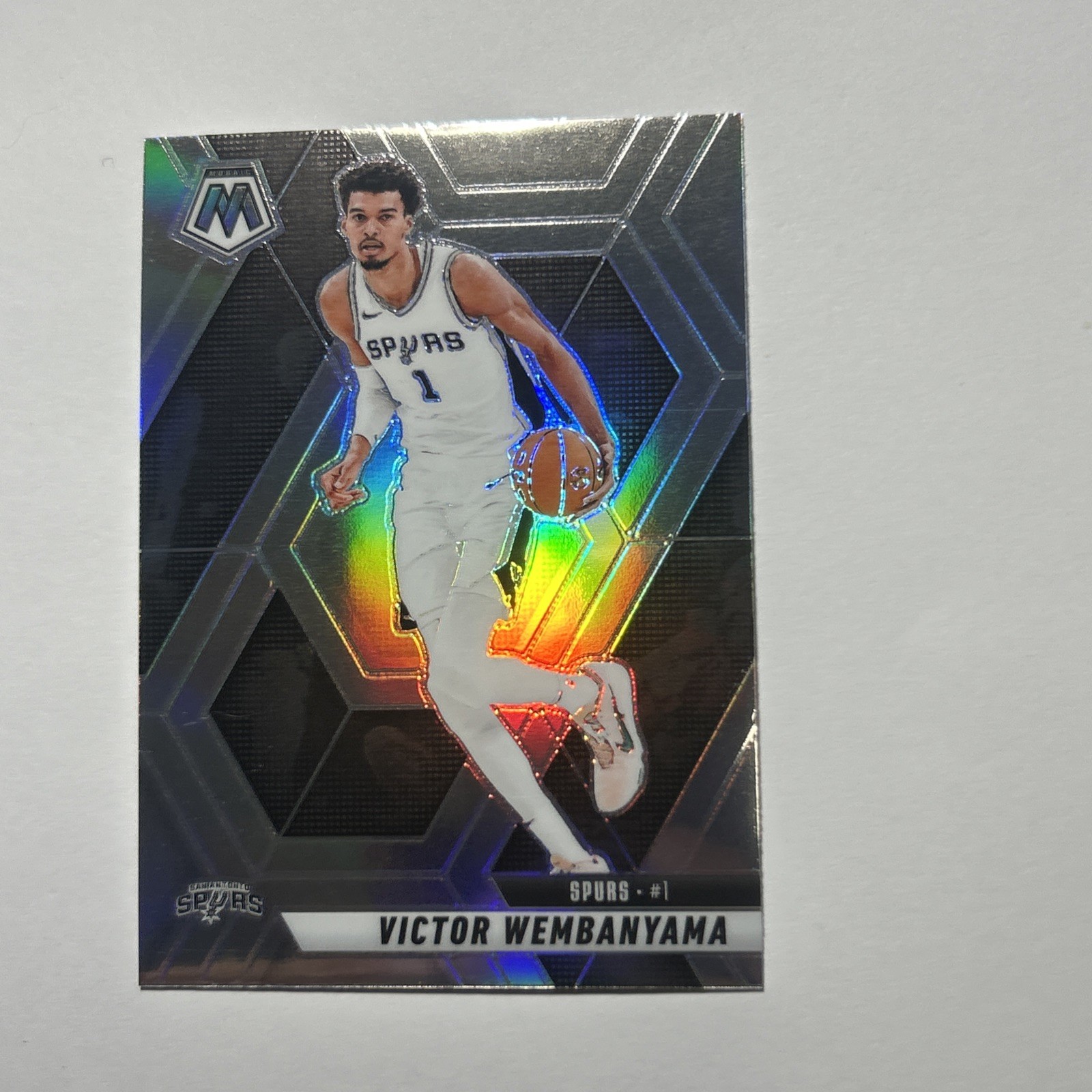 2024-25 Panini Mosaic - Victor Wembanyama #31 Silver Prizm