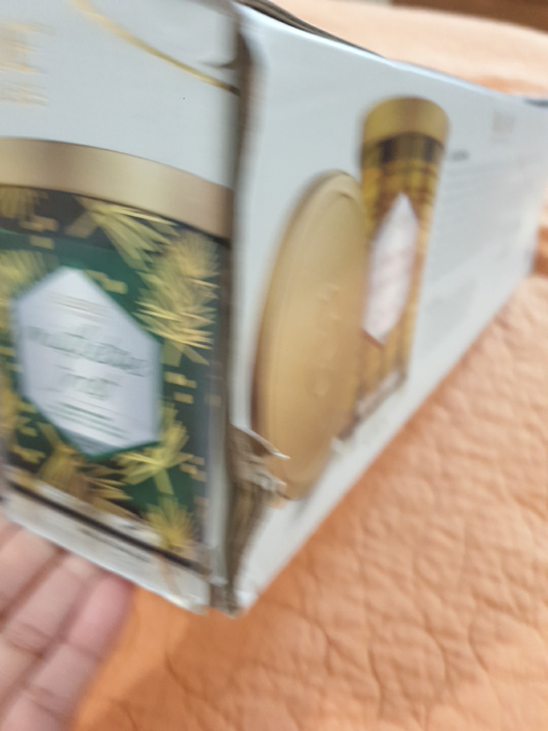 Bellevue Luxury Glass Candle Set 4Pk Soy Blend Lead Free Wicks Removable Labels